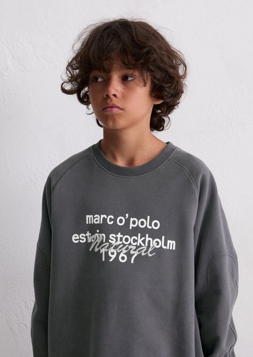 TEENS-BOYS sweatshirt — Dark Grey Mel.