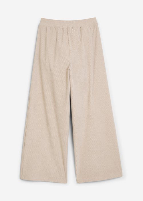 TEENS-GIRLS corduroy pants — Gray Silk