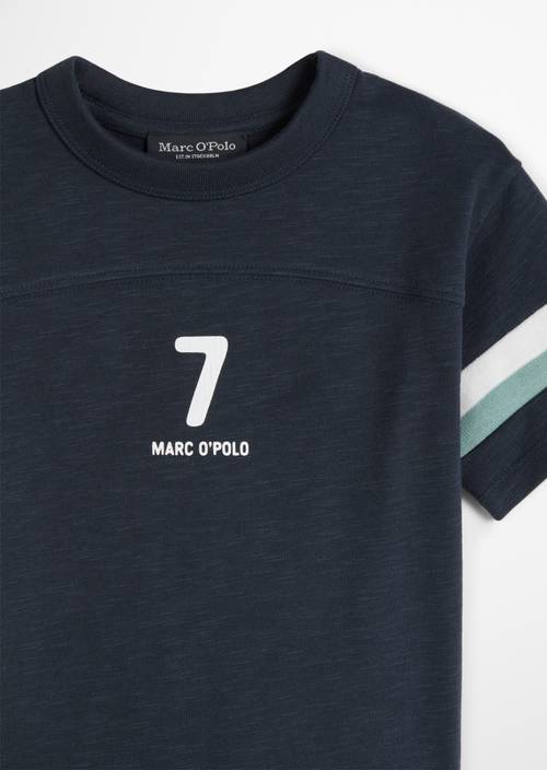 Camiseta KIDS-BOYS Dark Navy en vista detallada