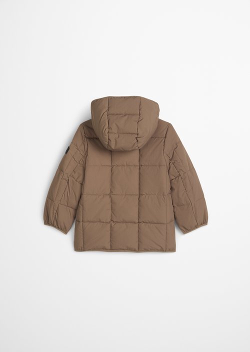 KIDS-BOYS quilted jacket — Brown