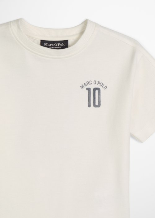 KIDS-BOYS T-Shirt — White Cotton
