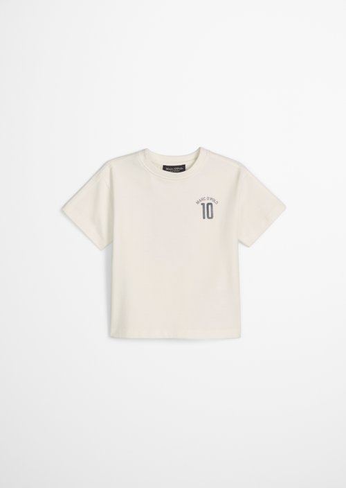KIDS-BOYS T-Shirt — White Cotton