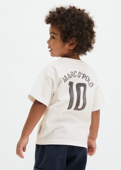KIDS-BOYS T-Shirt — White Cotton