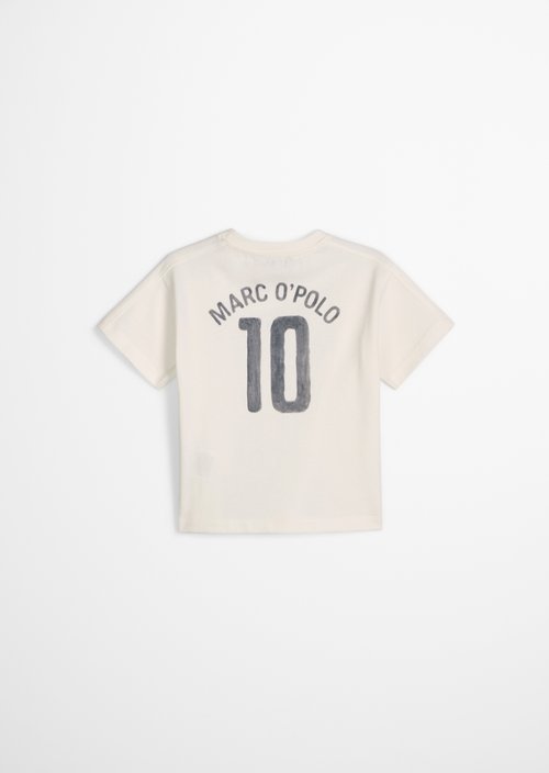 KIDS-BOYS T-Shirt — White Cotton