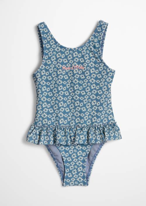 KIDS-GIRLS traje de baño Blue en vista frontal