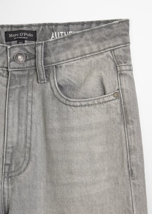 TEENS-BOYS Super Baggy Jeans — Grey Denim