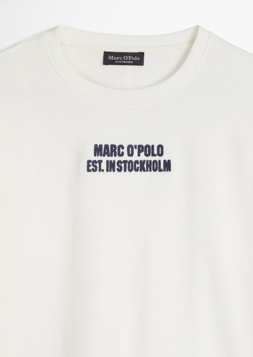 TEENS-BOYS long-sleeved shirt — White Cotton (alternate view)