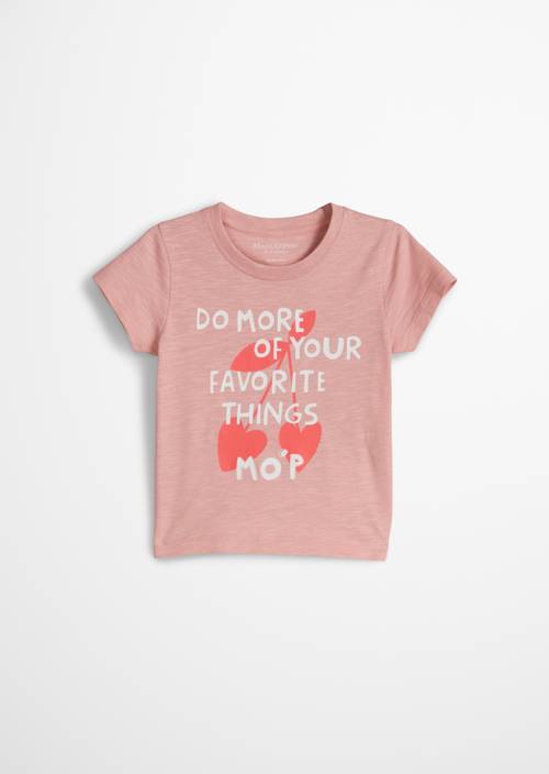 T-shirt KIDS-GIRLS Red en vue de face