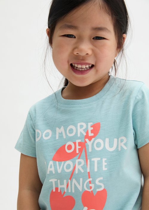 KIDS-GIRLS T-Shirt — Blue
