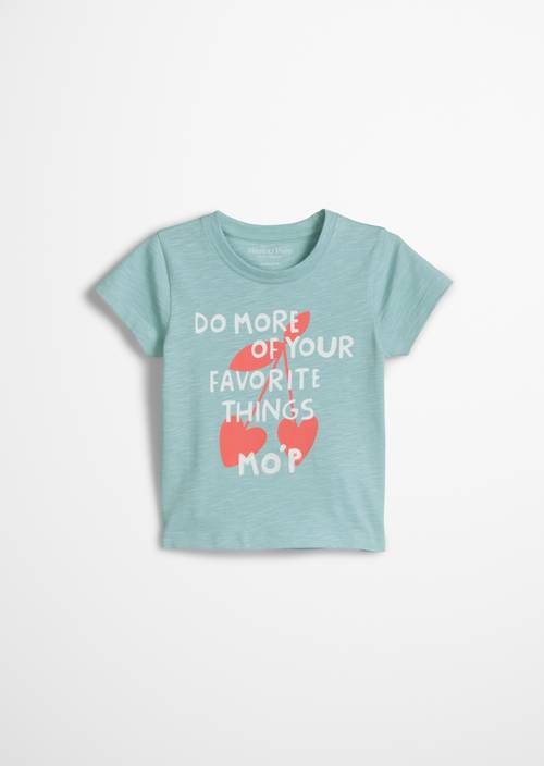 T-shirt KIDS-GIRLS Blue en vue de face