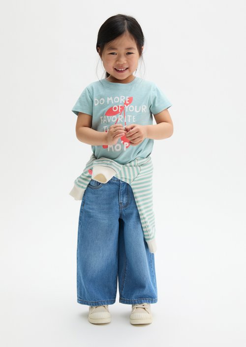 KIDS-GIRLS T-Shirt — Blue