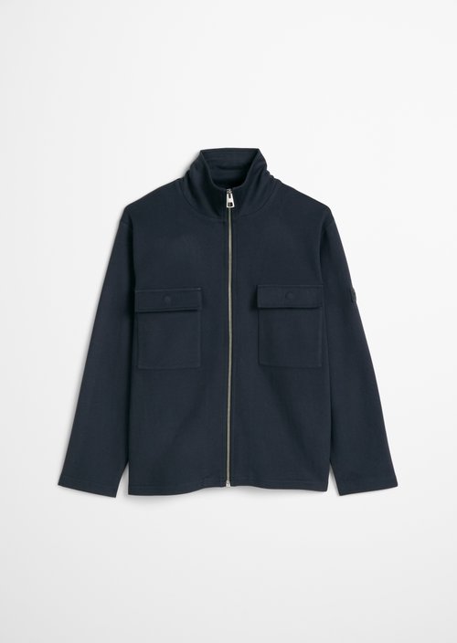 TEENS-BOYS sweat jacket — Dark Navy