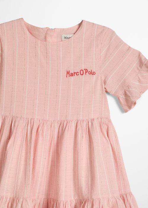 KIDS-GIRLS tiered dress — Red