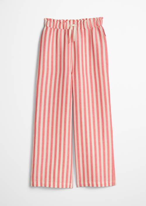 TEENS-GIRLS trousers Red in front view