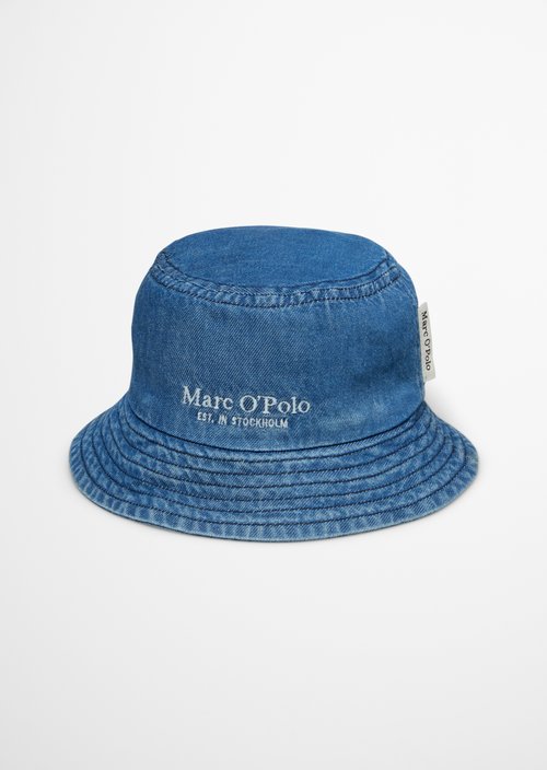TEENS-GIRLS denim hat — Mid Blue Denim (alternate view)
