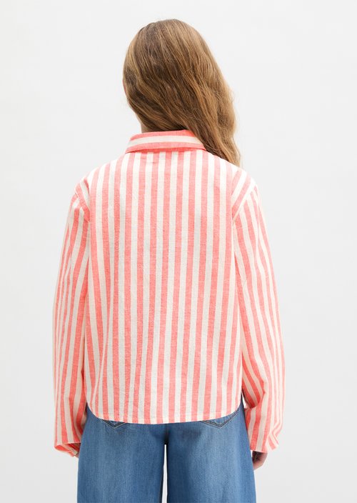 TEENS-GIRLS shirt blouse — Red