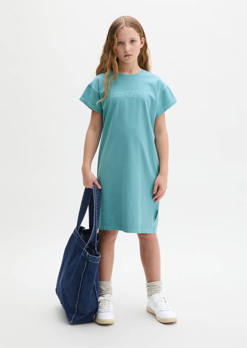 TEENS-GIRLS Robe en jersey Blue porté sur le mannequin