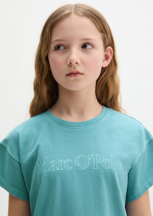 TEENS-GIRLS jersey dress — Blue