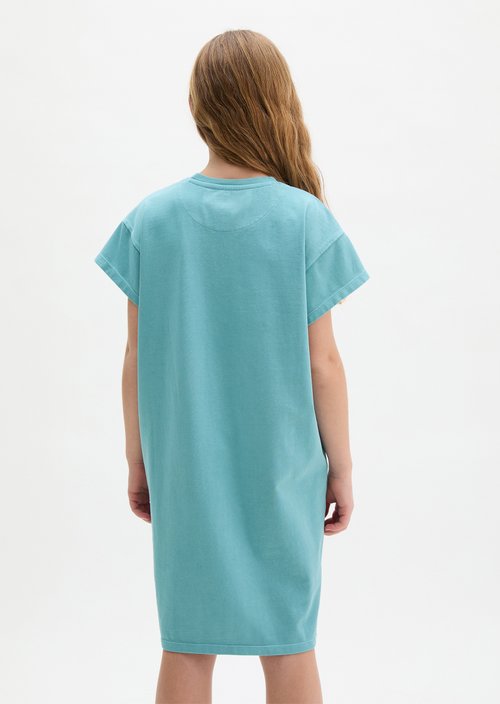 TEENS-GIRLS jersey dress — Blue