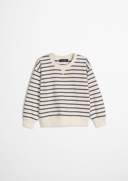KIDS-BOYS sweatshirt — White Cotton