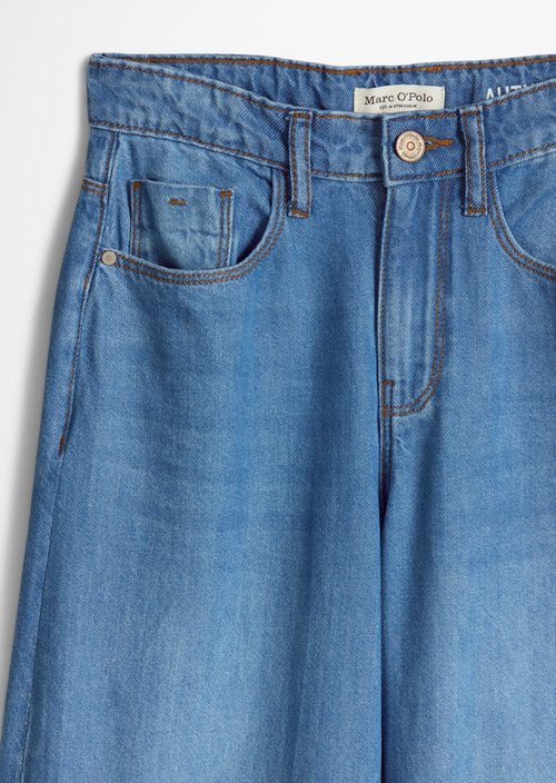 TEENS-GIRLS Jeans — Mid Blue Denim (alternate view)