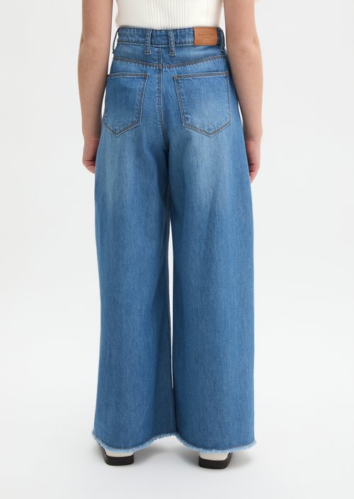 TEENS-GIRLS Jeans — Mid Blue Denim