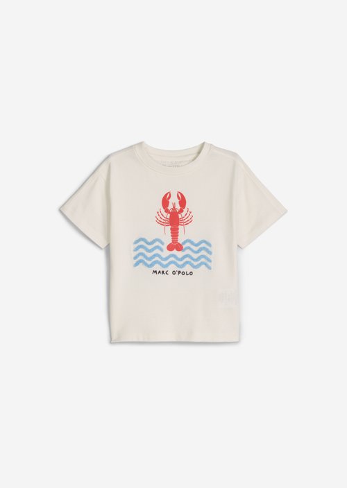 KIDS BOYS T-shirt — White Cotton