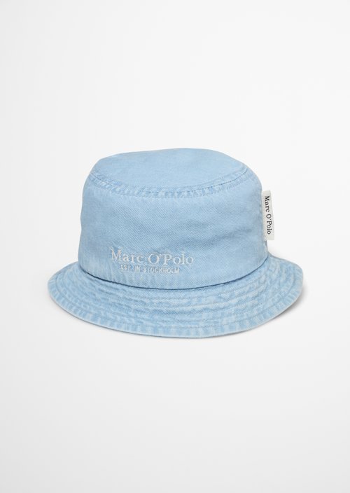 TEENS-BOYS denim hat — Light Blue Denim (alternate view)