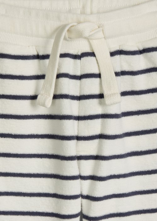 KIDS-BOYS Bermuda shorts — White Cotton (alternate view)