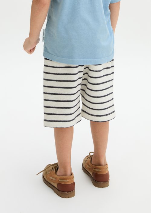 KIDS-BOYS Bermuda shorts — White Cotton