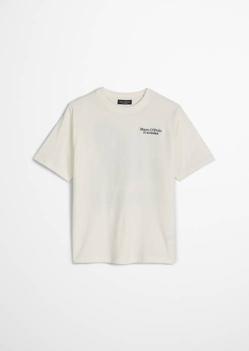 TEENS-BOYS T-Shirt White Cotton in Frontalansicht