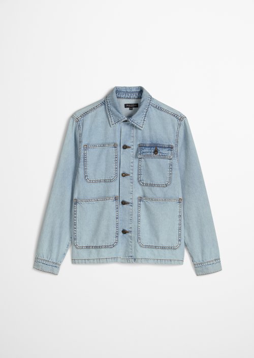 TEENS-BOYS denim jacket — Light Blue Denim