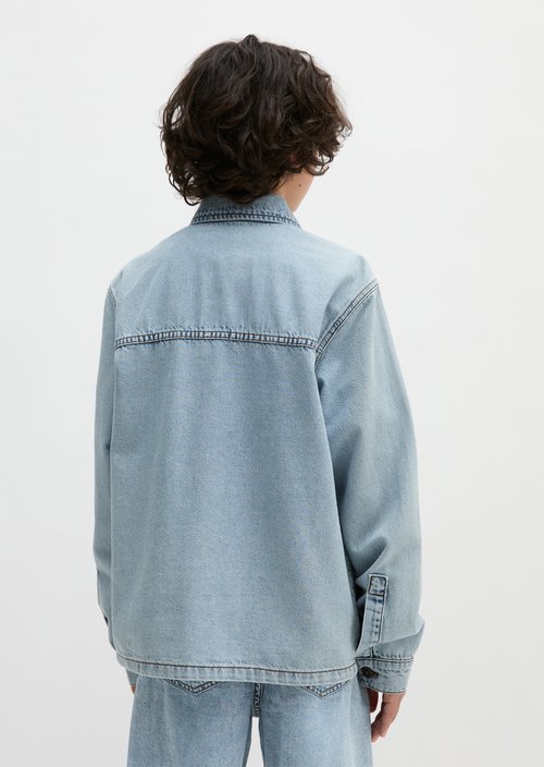 TEENS-BOYS denim jacket — Light Blue Denim