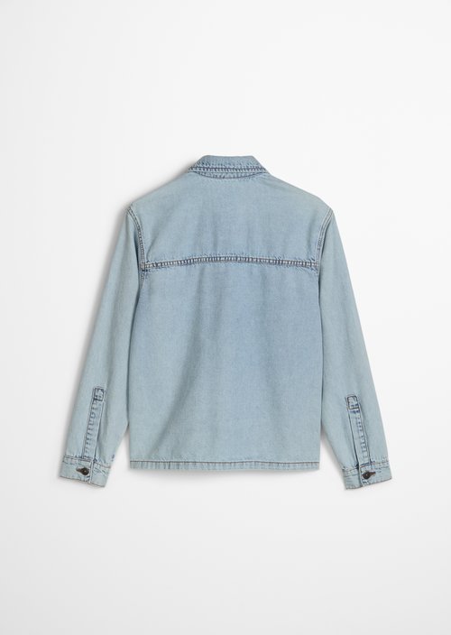 TEENS-BOYS denim jacket — Light Blue Denim