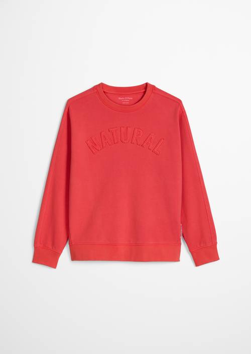 TEENS-BOYS sweatshirt Red in front view