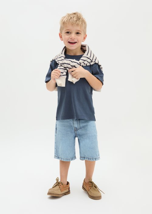 KIDS-BOYS denim shorts — Light Blue Denim