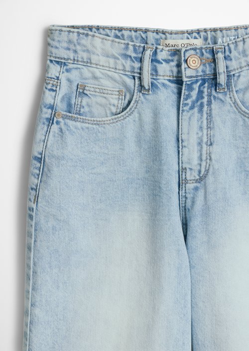 TEENS-GIRLS denim shorts — Light Blue Denim