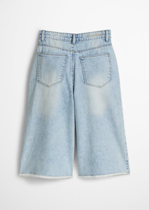 TEENS-GIRLS denim shorts — Light Blue Denim
