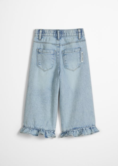 KIDS-GIRLS Jeans — Mid Blue Denim