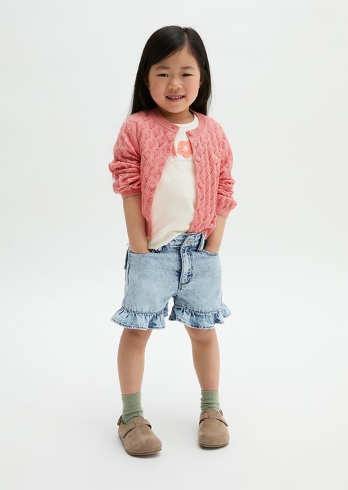 KIDS-GIRLS cardigan — Red