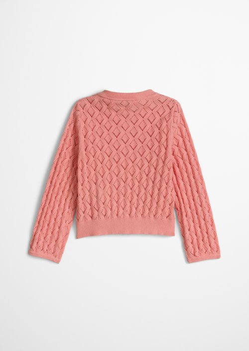 KIDS-GIRLS cardigan — Red