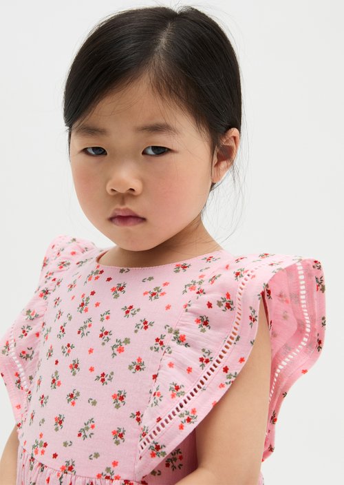 KIDS-GIRLS dress — Red