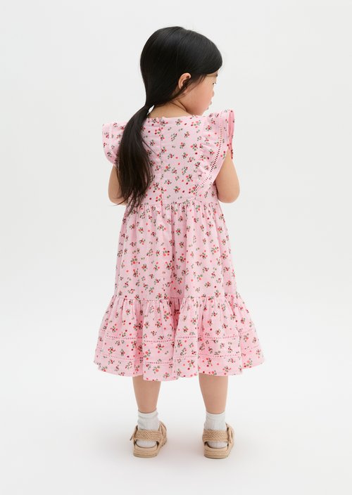 KIDS-GIRLS dress — Red