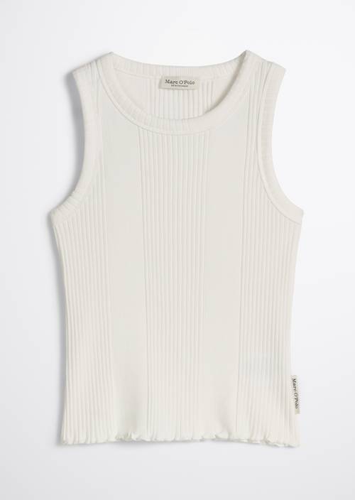 TEENS-GIRLS Top White Cotton en vista frontal