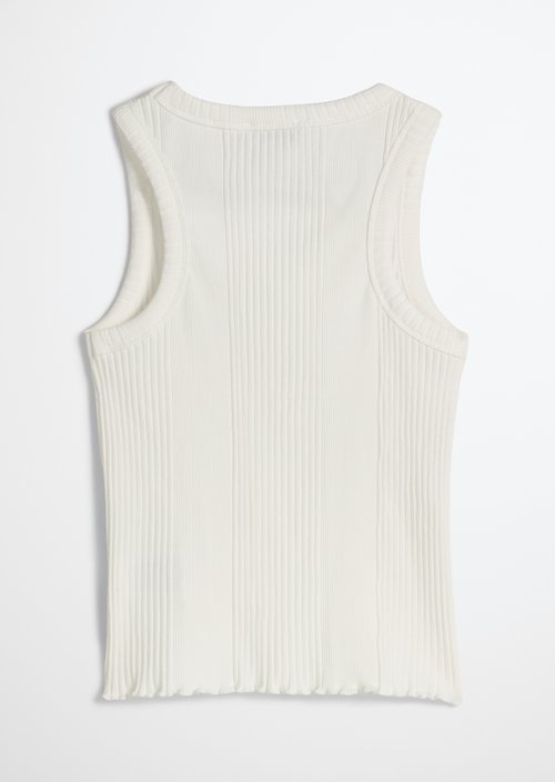 TEENS-GIRLS Top — White Cotton
