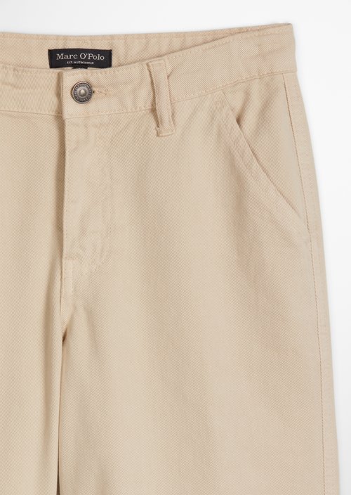 TEENS-BOYS Bermuda — Linen Beige