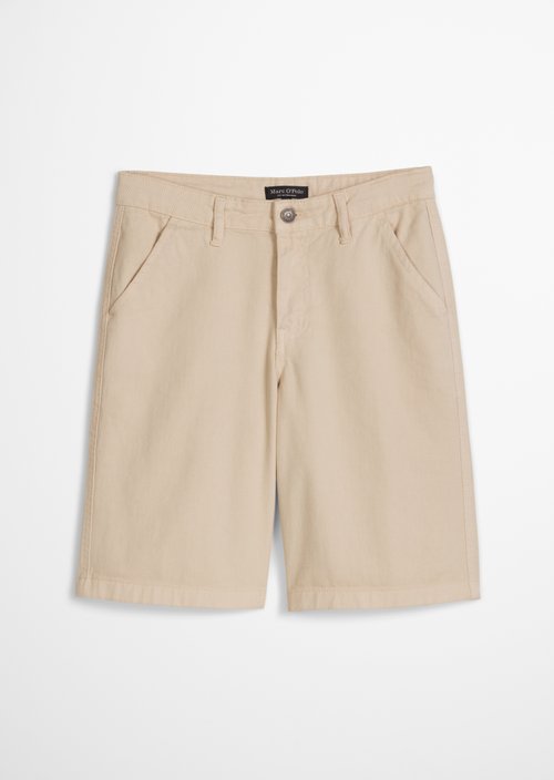 TEENS-BOYS Bermuda — Linen Beige