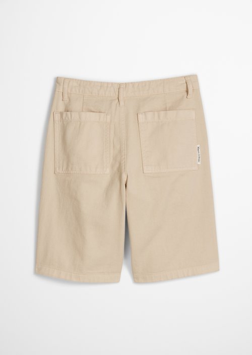 TEENS-BOYS Bermuda — Linen Beige