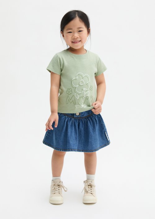 KIDS-GIRLS T-Shirt — Green