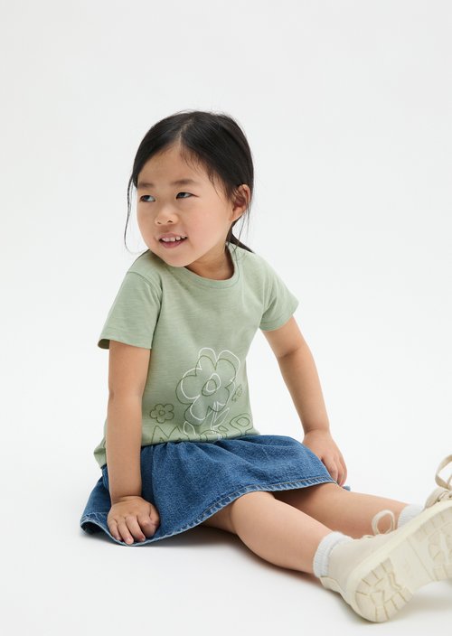 KIDS-GIRLS T-Shirt — Green